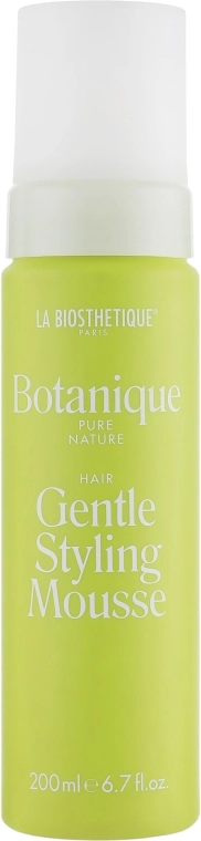 La Biosthetique Мус для укладання волосся, з ефектом зміцнення та розгладжування Botanique Pure Nature Gentle Styling Mousse - фото N1