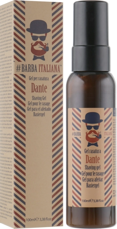 Barba Italiana Гель для бритья Dante - фото N1