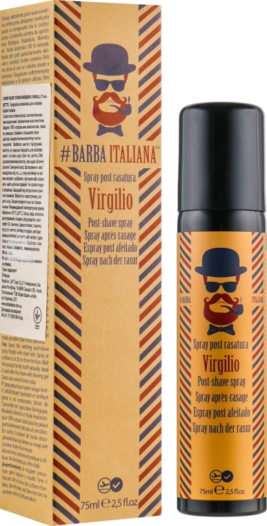Barba Italiana Спрей після гоління Virgilio - фото N1