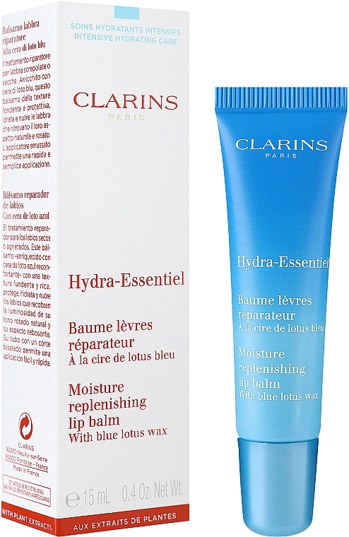 Clarins Интенсивно увлажняющий бальзам для губ Hydra-Essentiel Moisture Replenishing Lip Balm - фото N2