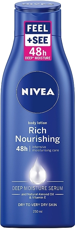 Nivea Лосьйон для тіла "Глибоке живлення" Nourishing Body Milk - фото N1