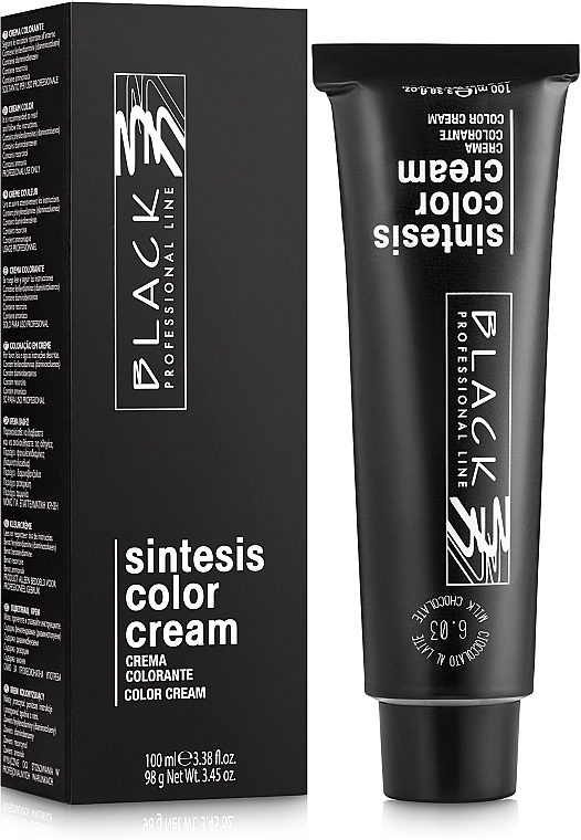 Black Professional Line Фарба для волосся Sintesis Color Creme - фото N2