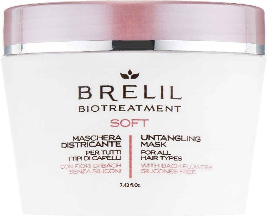 Brelil Маска для неслухняного волосся Bio Treatment Soft Untangling Mask - фото N1