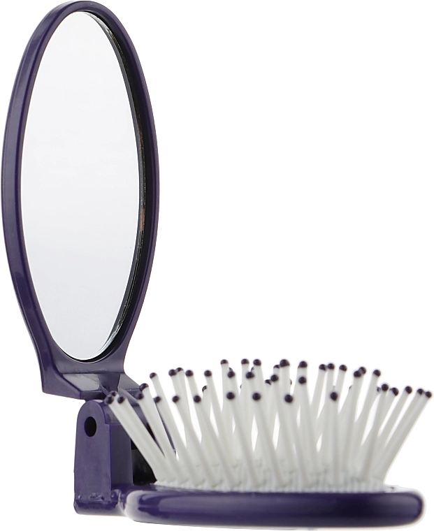 Eurostil Набор раскладных расчесок с зеркальцем 02789, 24 штуки Mini Brush With Mirror - фото N3