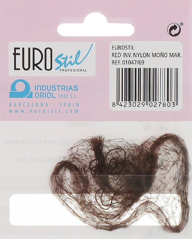 Eurostil Сіточка для волосся, коричнева, 01047/69 - фото N2