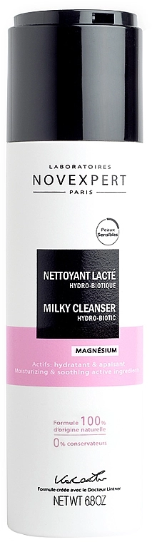 Novexpert Молочко очищающее гидро-биотическое для лица Magnesium Cleanser Milk - фото N3