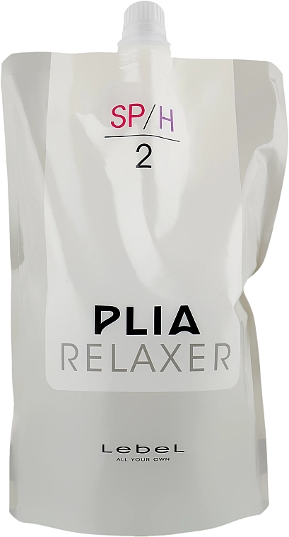 Lebel Крем фіксувальний для сенсорного випрямлення волосся, крок 2 Plia Relaxer SP/H2 - фото N1