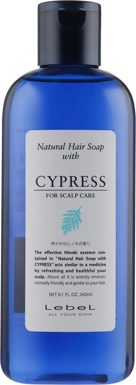 Lebel Шампунь з екстрактом кипариса Cypress Shampoo - фото N1