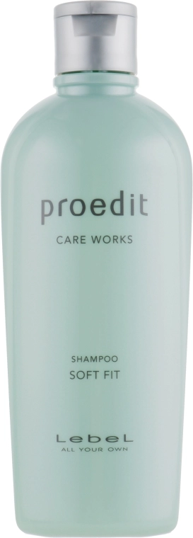 Lebel Шампунь для сухого жорсткого волосся Proedit Soft Fit Shampoo - фото N1