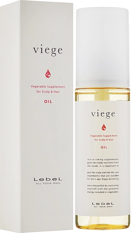Lebel Масло для восстановления волос Viege Oil - фото N2