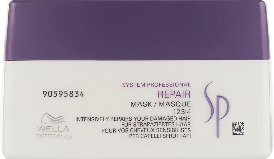 Відновлююча маска для пошкодженого волосся - WELLA Professionals Repair Mask, 200 мл - фото N1