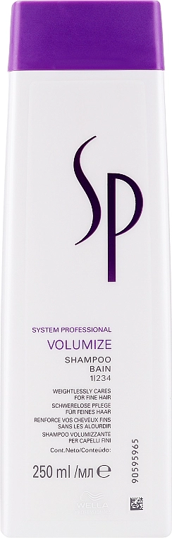 Wella SP Шампунь для укрепления тонких волос Wella Professionals Volumize Shampoo - фото N1