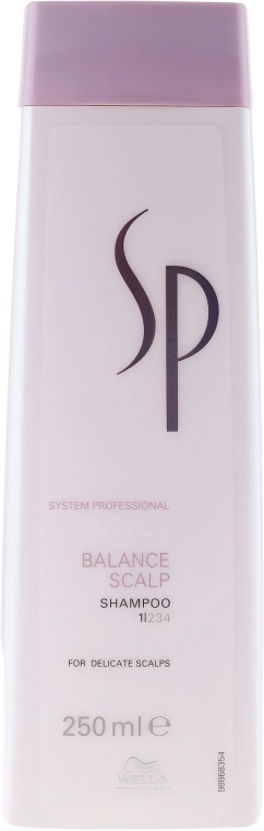 Шампунь для чувствительной кожи головы - WELLA Professionals Balance Scalp Shampoo, 250 мл - фото N1