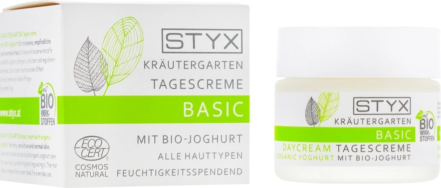 Styx Naturcosmetic Крем для лица "Йогурт" Basic Organic Yoghurt Cream - фото N2