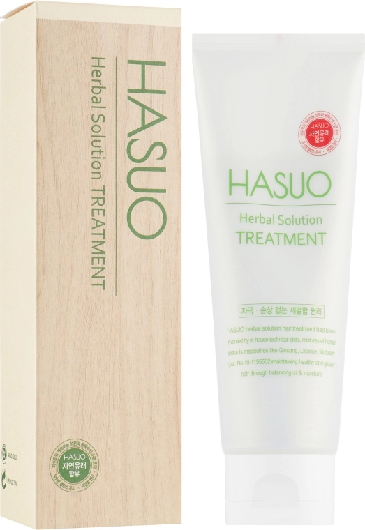 PL Cosmetic Тонизирующая маска для волос и кожи головы Hasuo Herbal Solution Treatment - фото N1