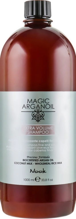 Nook Шампунь для объема тонких и ослабленных волос Magic Arganoil Extra Volume Shampoo - фото N3