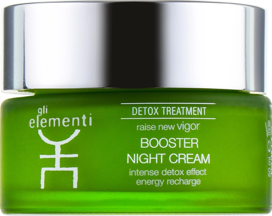 Gli Elementi Крем для лица ночной Detox Line Booster Night Cream - фото N2