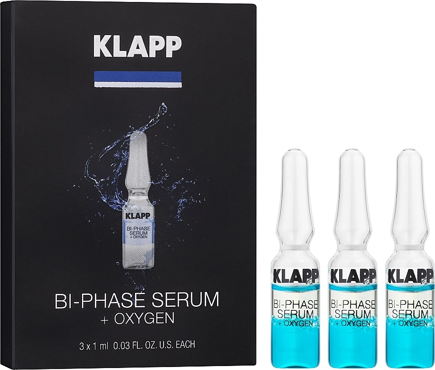 Klapp Двухфазная сыворотка "Кислород" Bi-Phase Serum Oxygen - фото N1