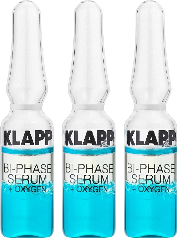 Klapp Двухфазная сыворотка "Кислород" Bi-Phase Serum Oxygen - фото N2