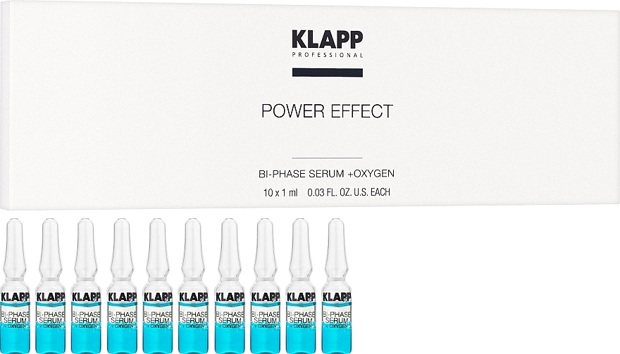 Klapp Двухфазная сыворотка "Кислород" Bi-Phase Serum Oxygen - фото N5