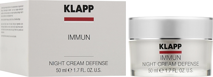 Klapp Крем для інтенсивного нічного догляду Immun Night Cream Defense - фото N2