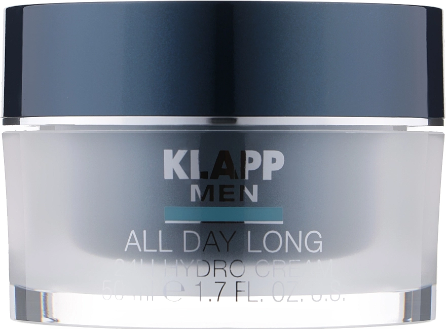 Klapp Гідрокрем для обличчя Men All Day Long 24h Hydro Cream - фото N1