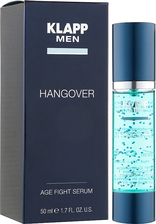 Klapp Сыворотка для лица, мужская Men Hangover Age Fight Serum - фото N2