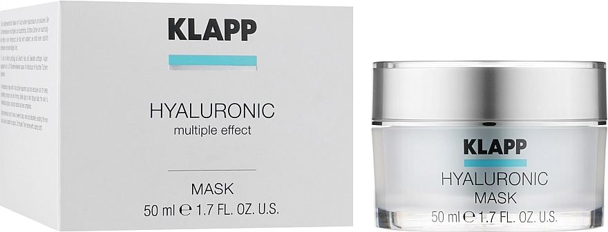 Klapp Маска для лица "Гиалуроник" Hyaluronic Mask - фото N2