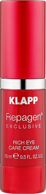 Klapp Питательный крем для век Repagen Exclusive Rich Eye Care - фото N1