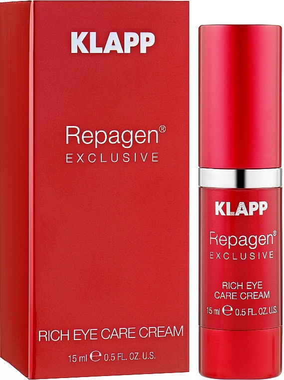 Klapp Питательный крем для век Repagen Exclusive Rich Eye Care - фото N2