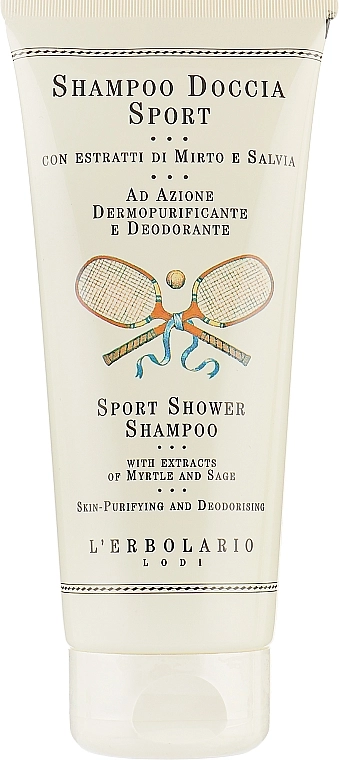 L’Erbolario Шампунь и гель для душа "Спорт" Shampoo Doccia Sport - фото N1
