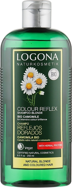 Logona Шампунь для фарбованого світлого волосся Hair Care Color Care Shampoo - фото N1