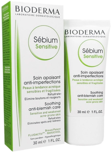Bioderma Заспокійливий засіб для проблемної шкіри Sebium Sensitive - фото N1