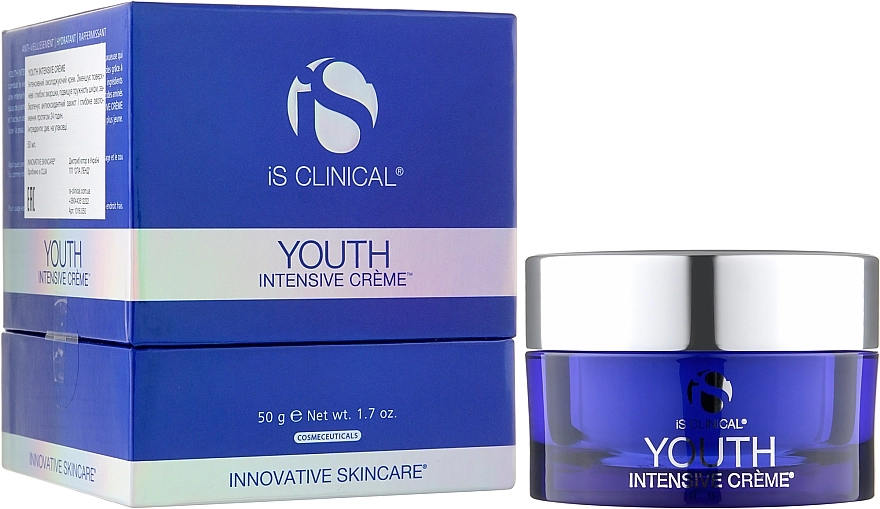 IS CLINICAL Інтенсивний омолоджувальний крем для обличчя Youth Intensive Creme - фото N2