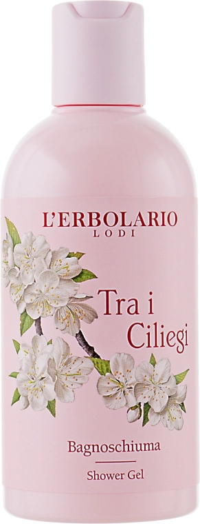 L’Erbolario Пена для ванны-гель для душа "Среди вишневых деревьев" Lodi Tra i Ciliegi - фото N2