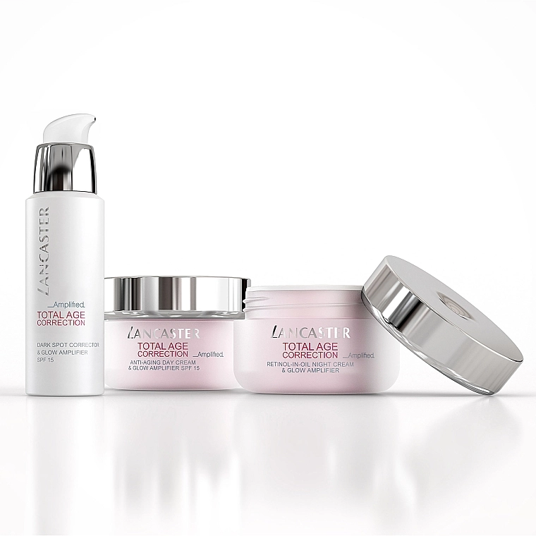 Lancaster Антивозрастной ночной крем Total Age Correction Complete Retinol-In-Oil Night Cream & Glow Amplifier - фото N2