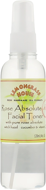 Lemongrass House Освіжальний тонік для обличчя "Троянда" Rose Absolute Facial Toner - фото N1