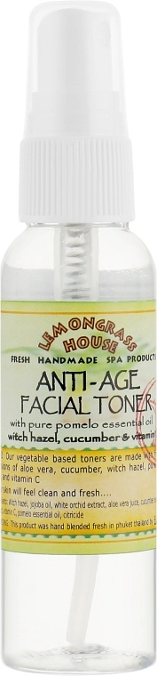Lemongrass House Освежающий тоник для лица "Антивозрастной" Anti-Age Facial Toner - фото N1