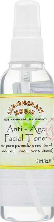 Lemongrass House Освежающий тоник для лица "Антивозрастной" Anti-Age Facial Toner - фото N3