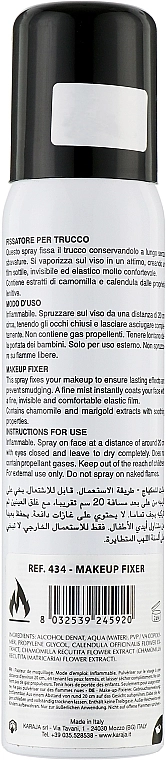 Karaja Make Up Fixer Фиксатор для макияжа - фото N2