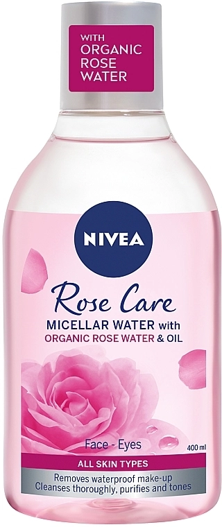 Nivea Мицеллярная вода + розовая вода Make-up Expert - фото N1