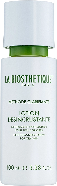 La Biosthetique Лосьйон для глибокого очищення жирної шкіри обличчя Methode Clarifiante Lotion Désincrustante - фото N2