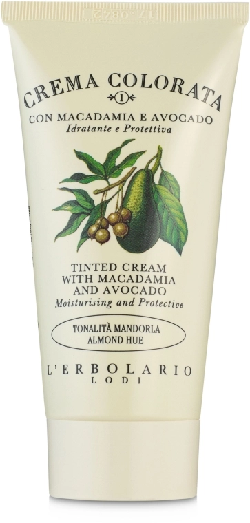 L’Erbolario Crema Colorata Macadamia-Avocado Crema Colorata Macadamia-Avocado - фото N2