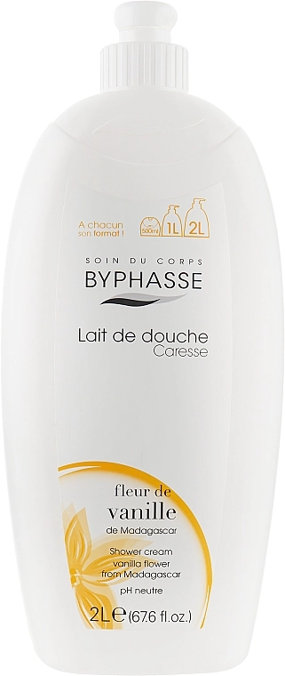 Byphasse Крем для душу "Ваніль" Caresse Shower Cream - фото N4