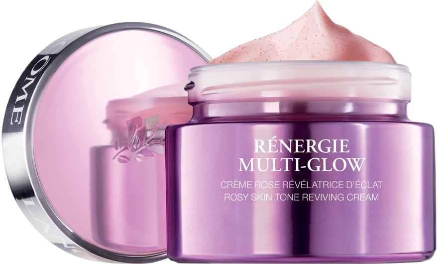 Lancome Антивіковий крем для зрілої шкіри з ефектом ліфтингу, сяяння та рівного тону Renergie Multi-Glow Rosy Skin Tone Reviving Day Cream - фото N2
