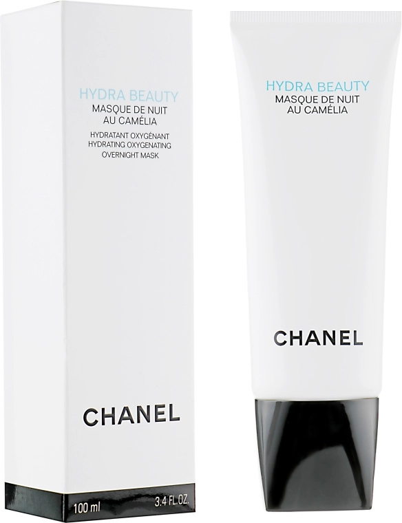 Chanel Нічна маска для зволожнення шкіри та збагачення її киснем Hydra Beauty Hydrating Oxigenating Overnight Mask - фото N1