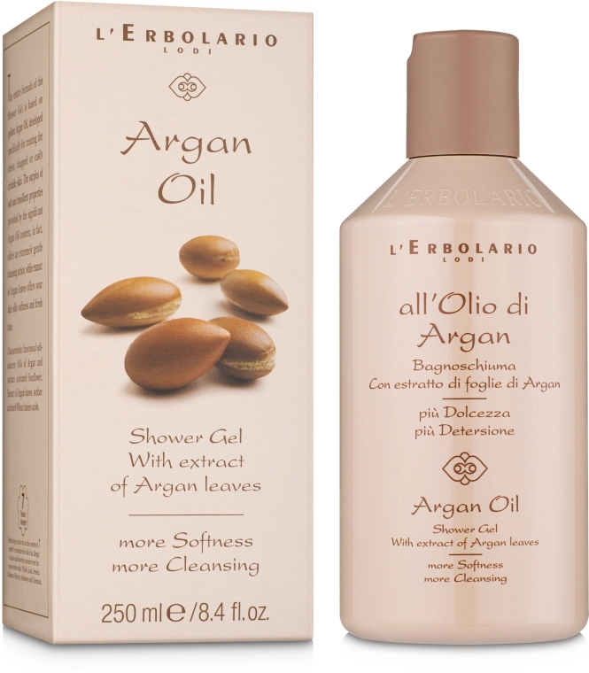 L’Erbolario Пена для ванны с маслом Аргании Bagnoschiuma All'Olio di Argan - фото N2