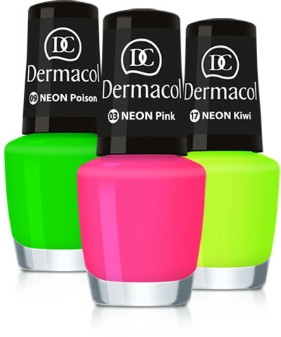 Dermacol Лак для ногтей Neon Nail Polish - фото N1