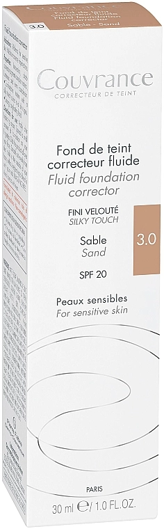 Avene Foundation Corrector SPF 20 Корегувальний тональний крем - фото N2