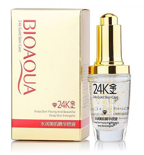 Bioaqua Сироватка для обличчя 24K Gold Skin Care - фото N1